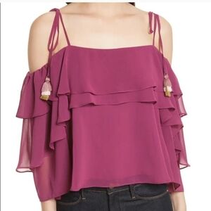Rebecca minkoff Dana top light pink bnwt  size S